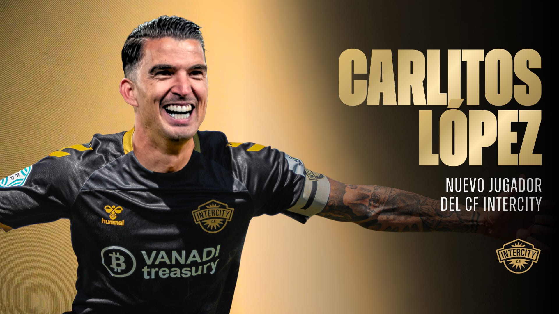 El CF Intercity incorpora a Carlitos, un delantero de prestigio internacional de regreso a casa