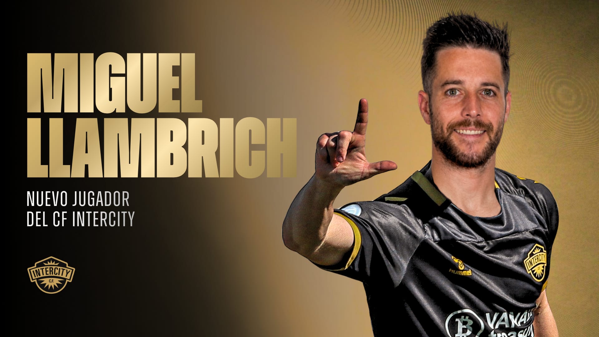 El CF Intercity incorpora experiencia y profundidad a su banda derecha con el fichaje de Miguel Llambrich