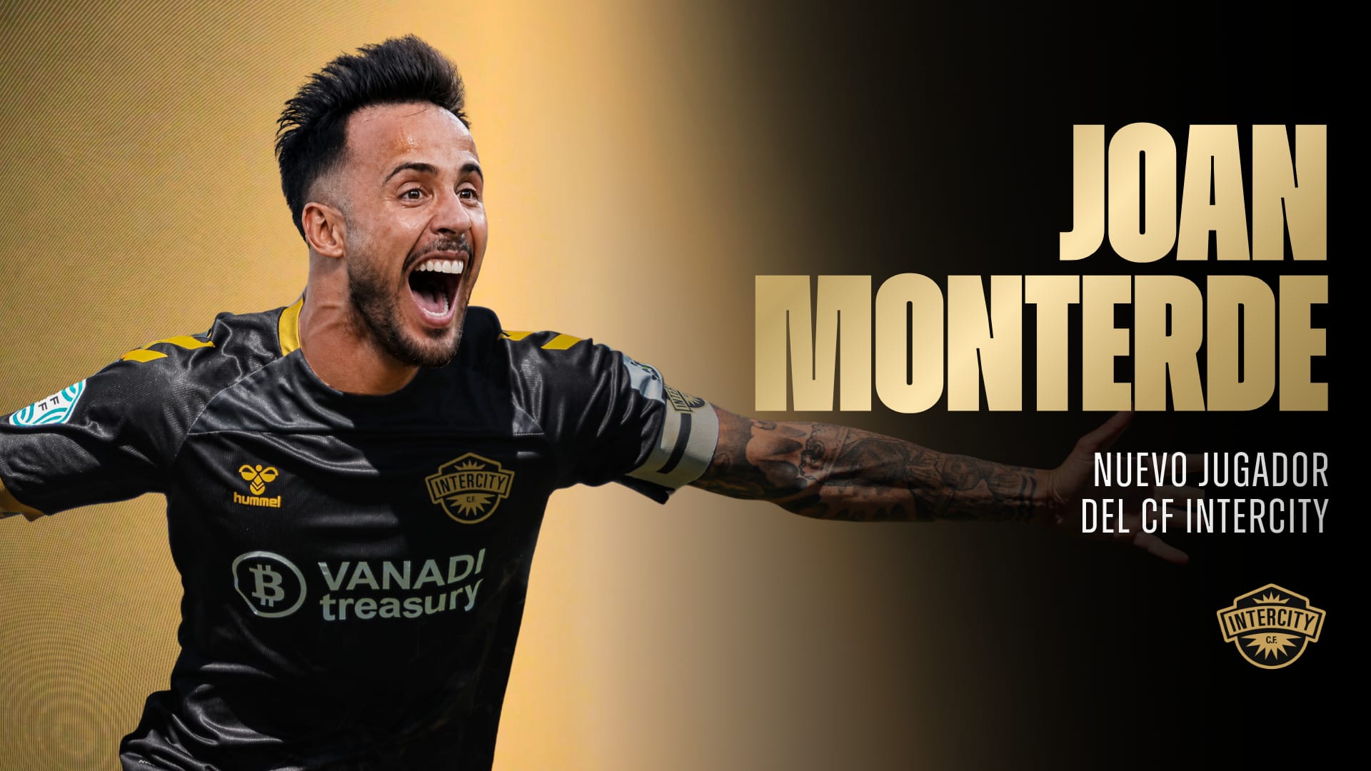 El extremo valenciano, Joan Monterde, firma por el CF Intercity